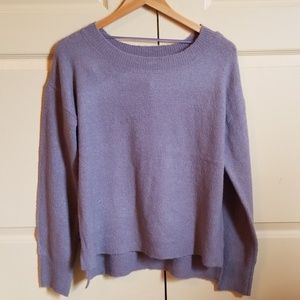 Cable and Gauge grey sweater
